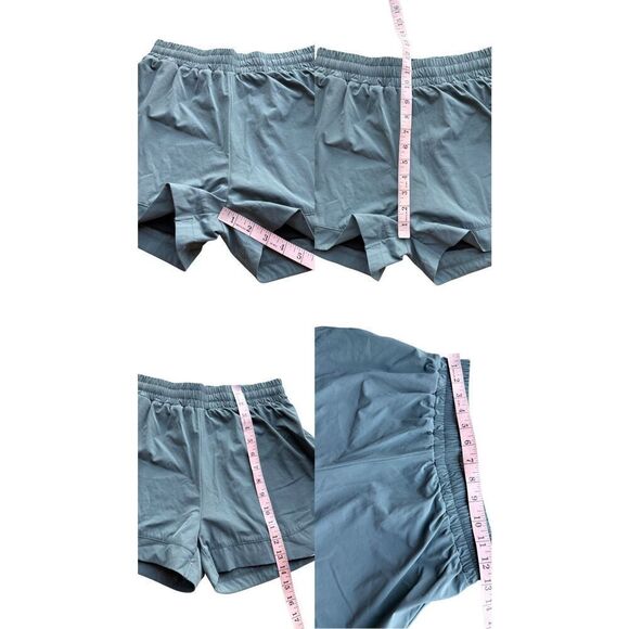 Alphalete Stride Shorts 3" In Halo Gray/Bluish Size S - Picture 7 of 7